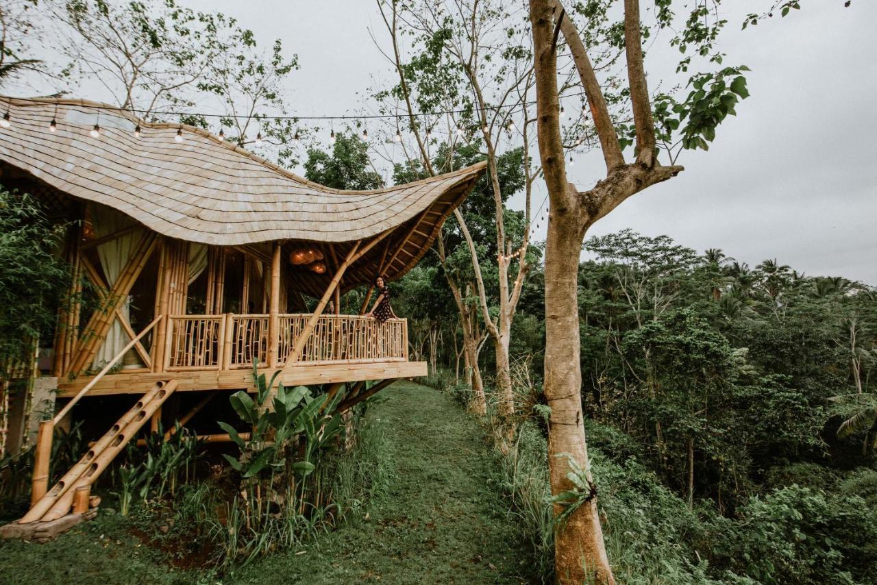 Bird Hills Bamboo House Villa Karangasem Kültér fotó