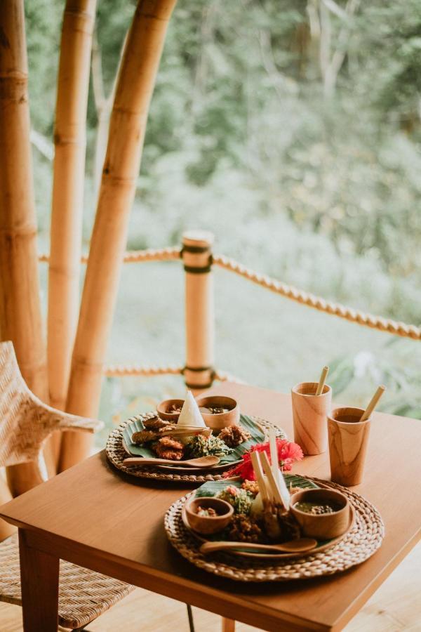 Bird Hills Bamboo House Villa Karangasem Kültér fotó