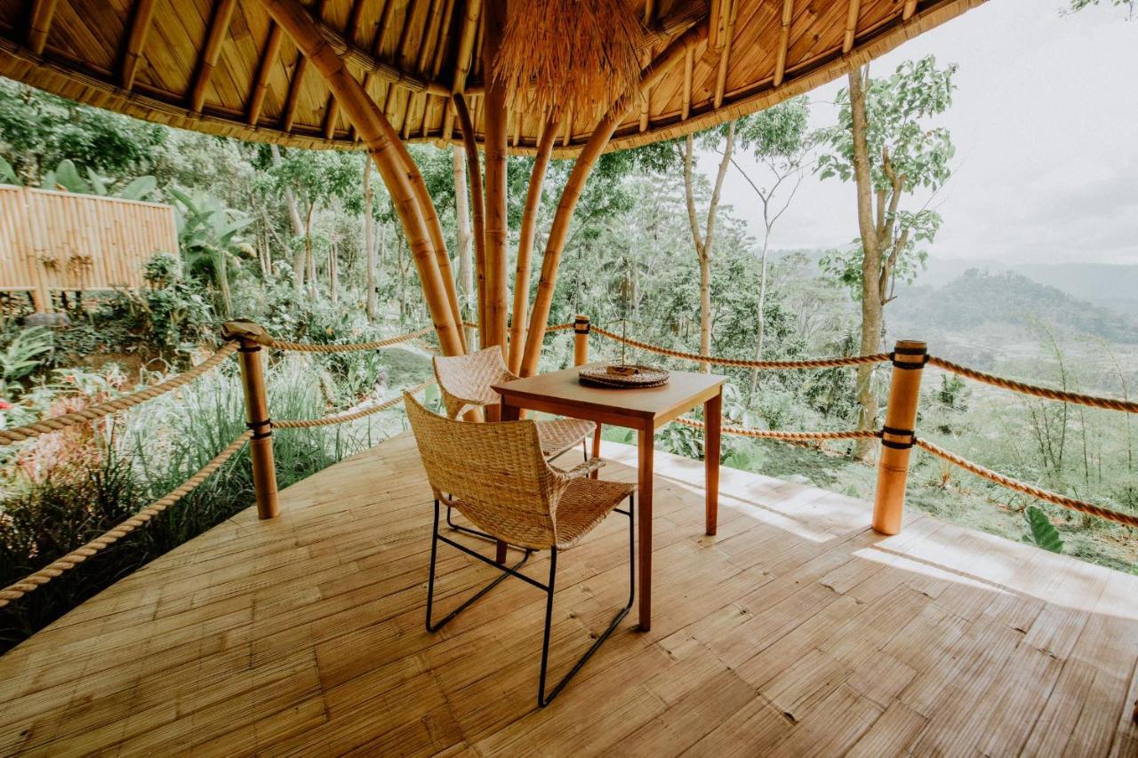 Bird Hills Bamboo House Villa Karangasem Kültér fotó