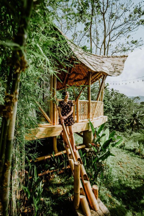 Bird Hills Bamboo House Villa Karangasem Kültér fotó