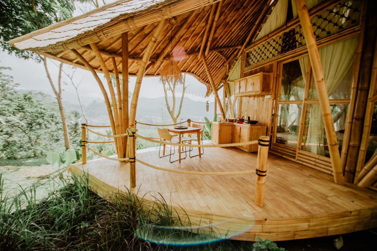 Bird Hills Bamboo House Villa Karangasem Kültér fotó