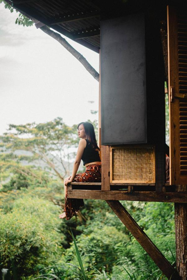 Bird Hills Bamboo House Villa Karangasem Kültér fotó