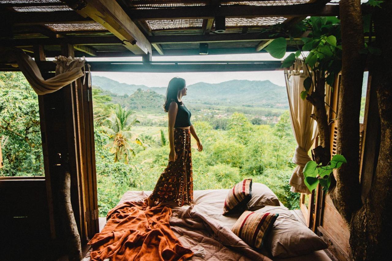 Bird Hills Bamboo House Villa Karangasem Kültér fotó