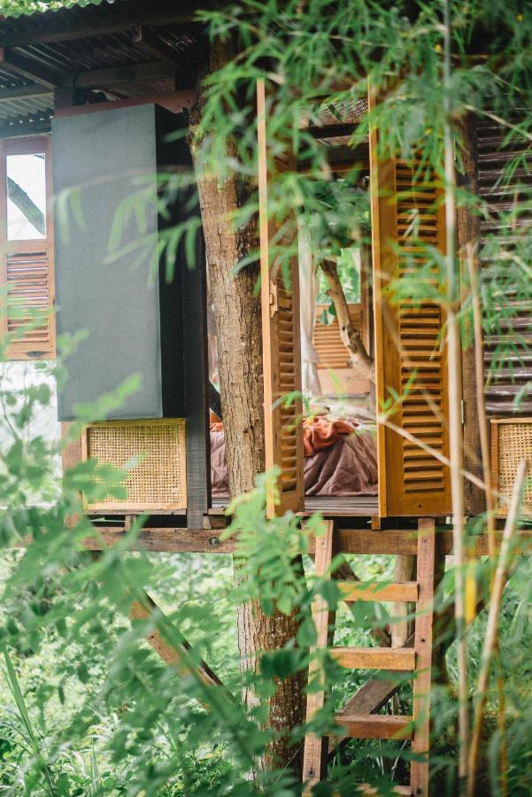 Bird Hills Bamboo House Villa Karangasem Kültér fotó
