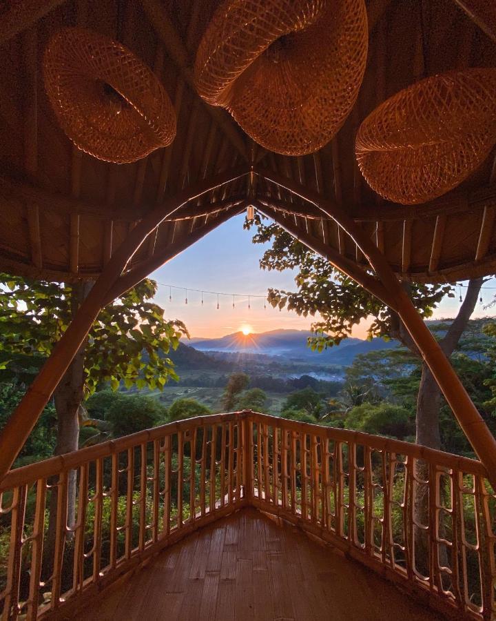 Bird Hills Bamboo House Villa Karangasem Kültér fotó