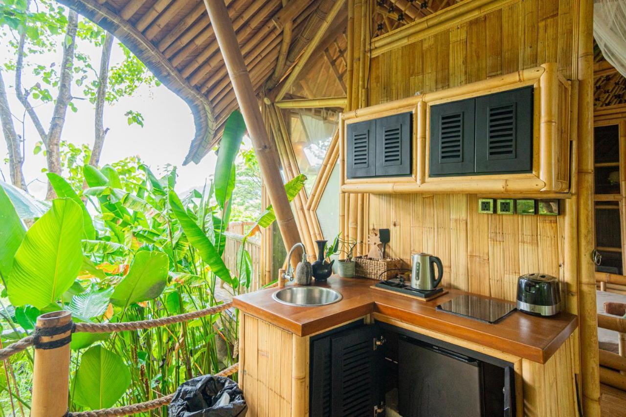 Bird Hills Bamboo House Villa Karangasem Kültér fotó