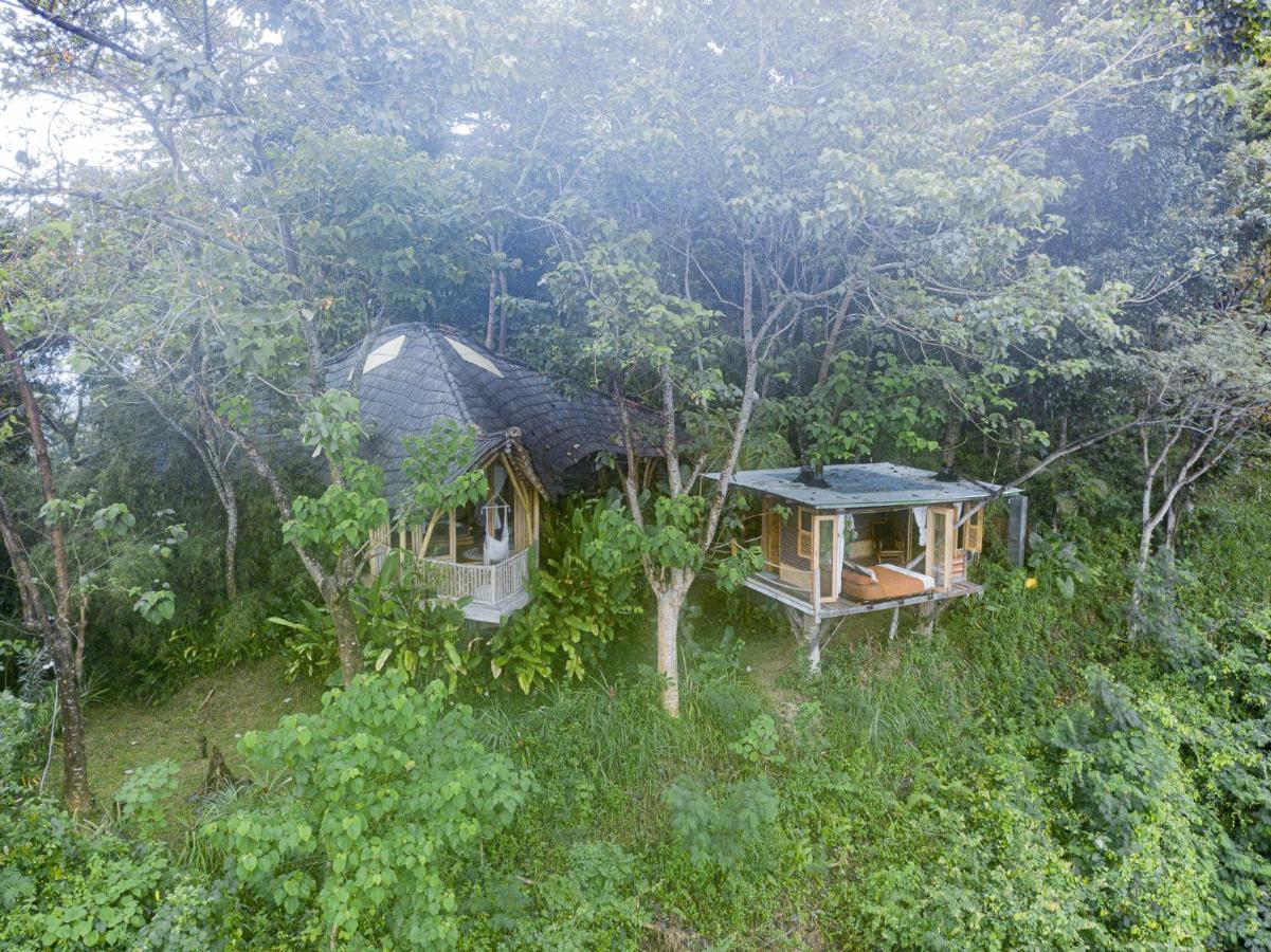 Bird Hills Bamboo House Villa Karangasem Kültér fotó