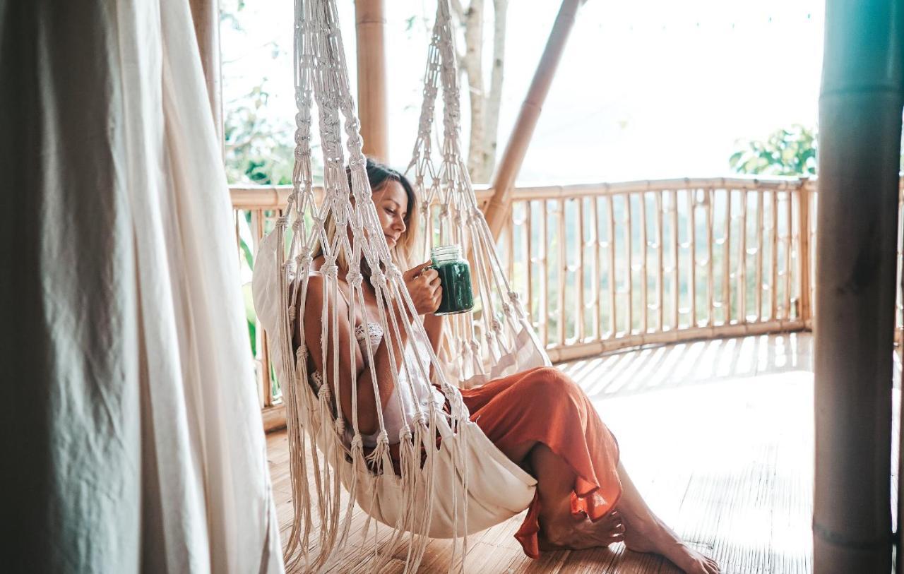 Bird Hills Bamboo House Villa Karangasem Kültér fotó