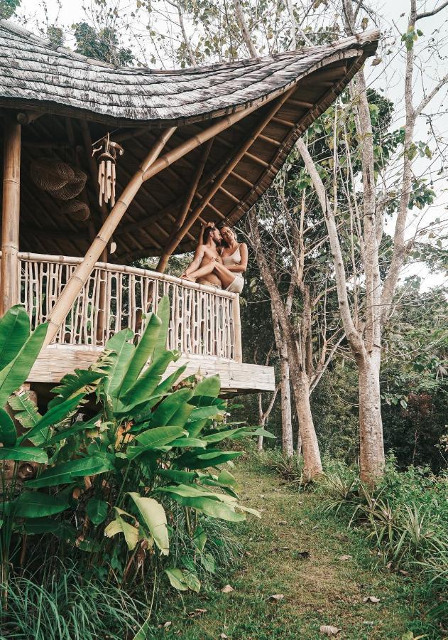 Bird Hills Bamboo House Villa Karangasem Kültér fotó
