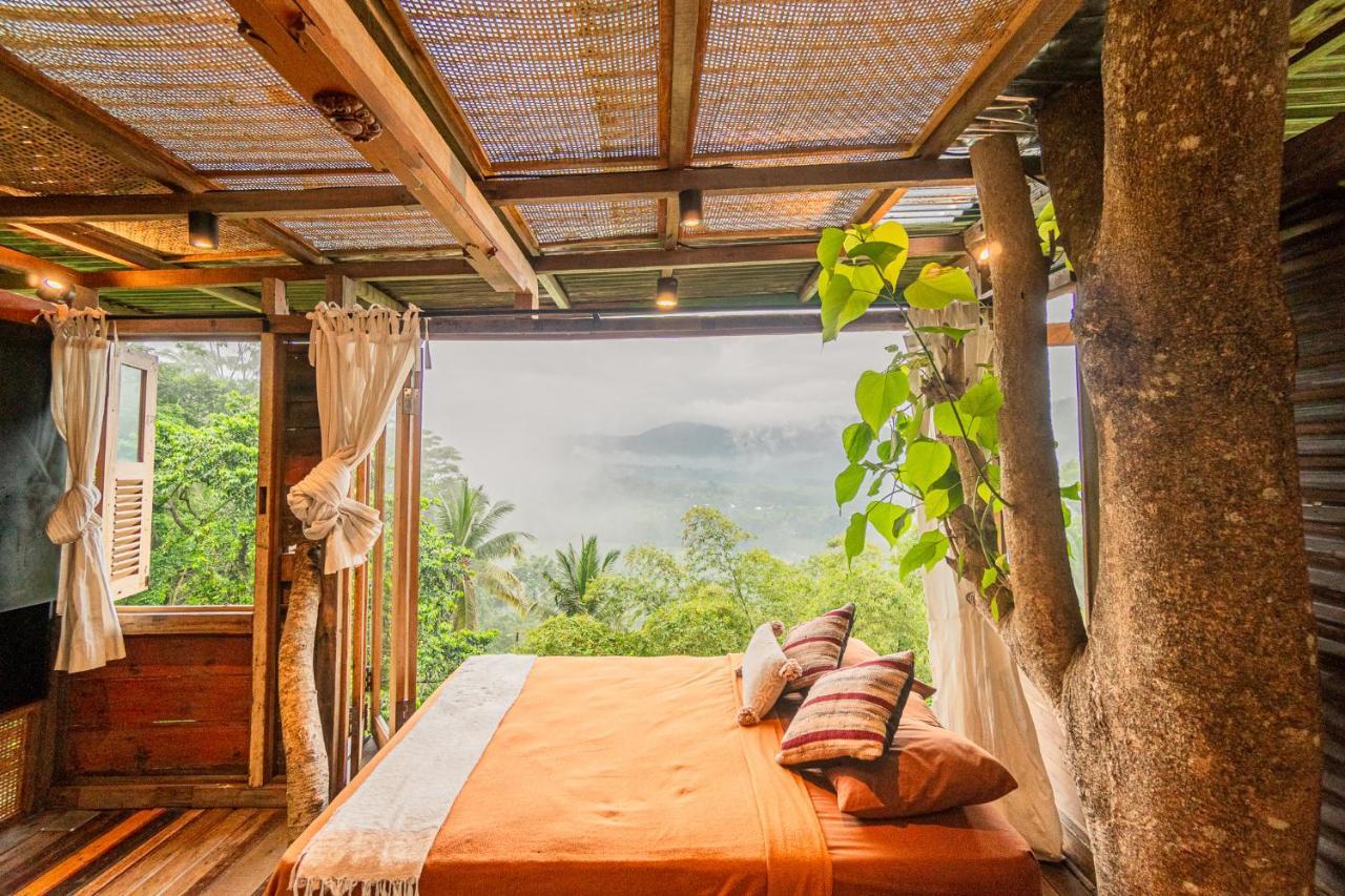 Bird Hills Bamboo House Villa Karangasem Kültér fotó