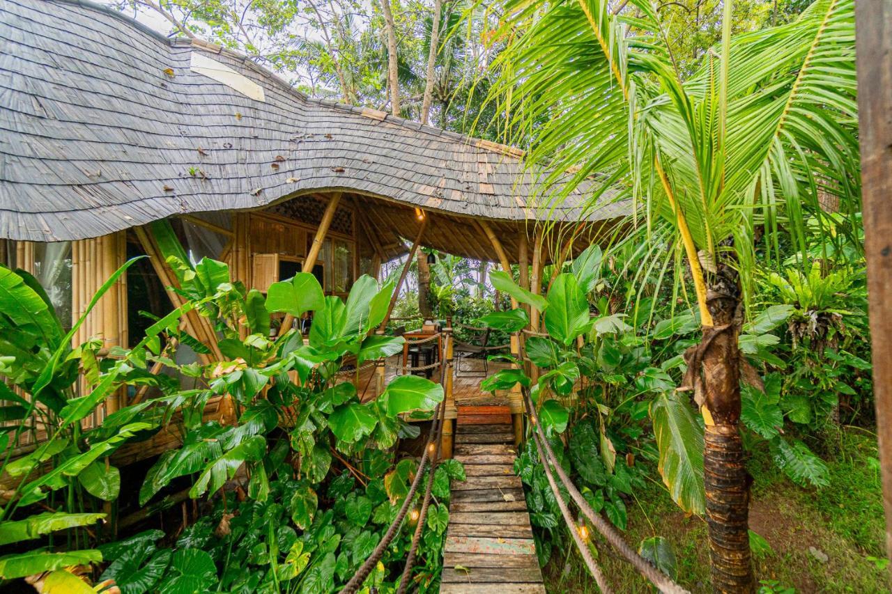 Bird Hills Bamboo House Villa Karangasem Kültér fotó