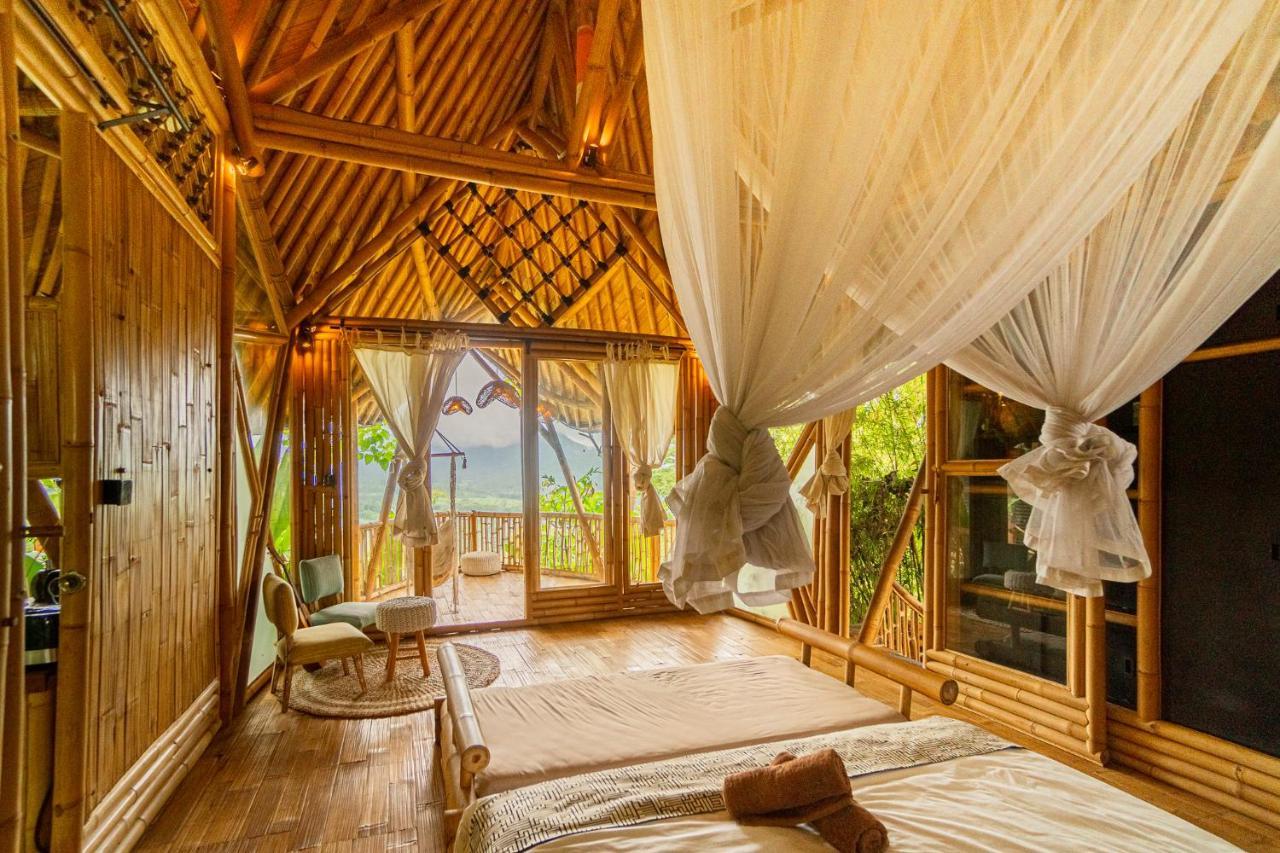 Bird Hills Bamboo House Villa Karangasem Kültér fotó