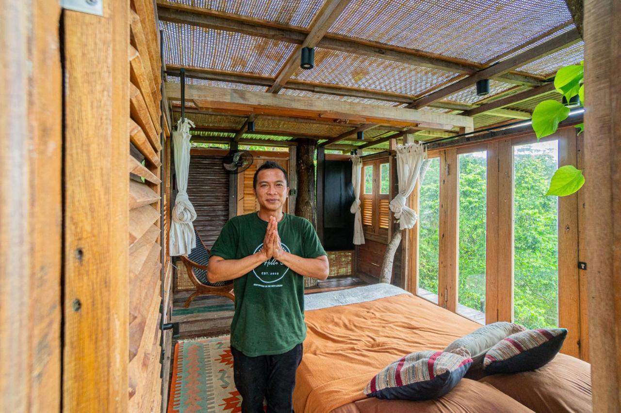 Bird Hills Bamboo House Villa Karangasem Kültér fotó