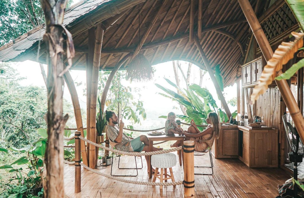 Bird Hills Bamboo House Villa Karangasem Kültér fotó