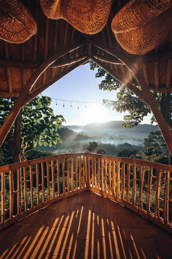 Bird Hills Bamboo House Villa Karangasem Kültér fotó