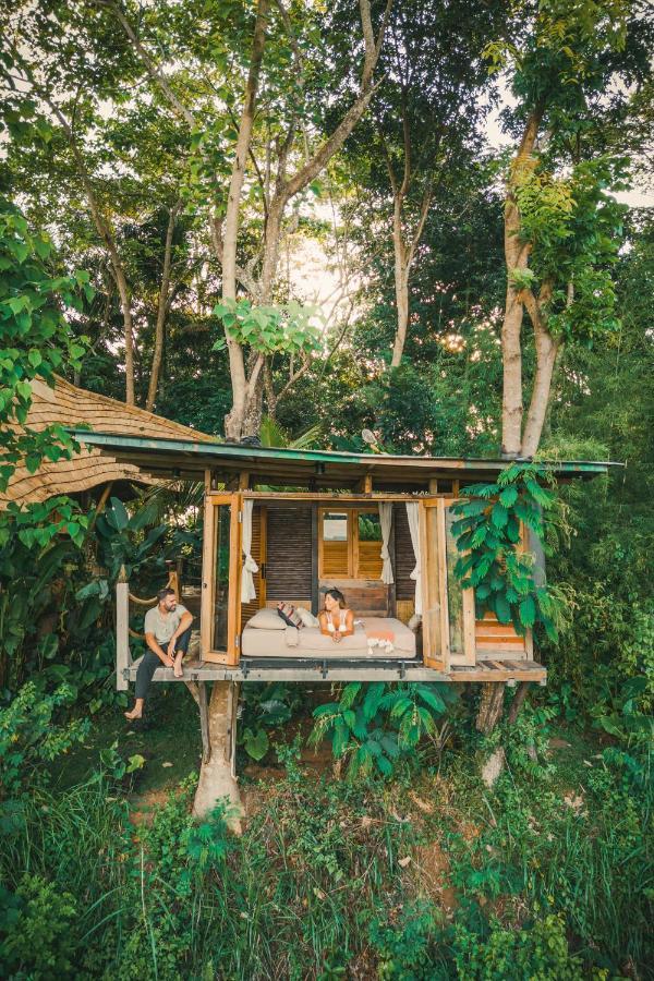 Bird Hills Bamboo House Villa Karangasem Kültér fotó