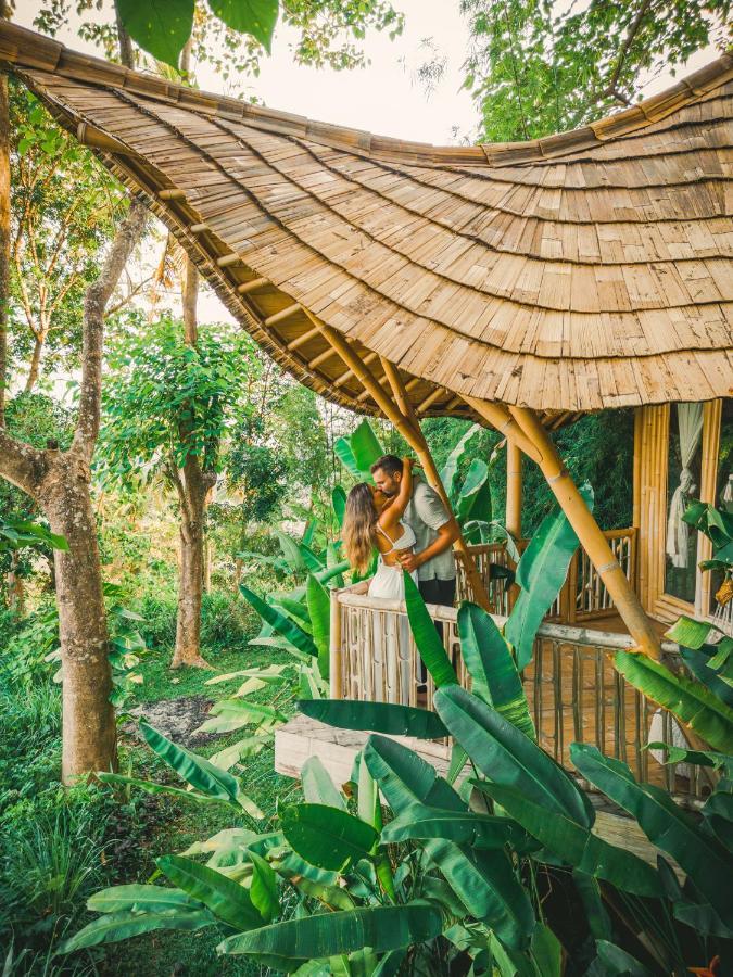 Bird Hills Bamboo House Villa Karangasem Kültér fotó